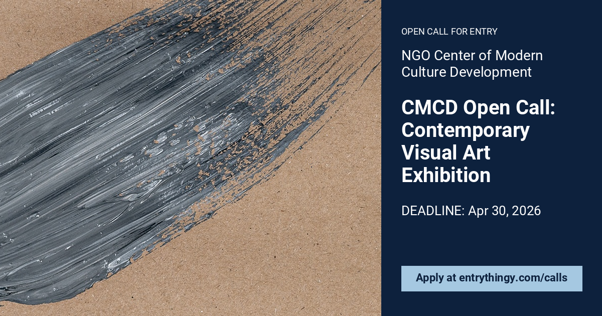CMCD Open Call: Contemporary Visual Art Exhibition…