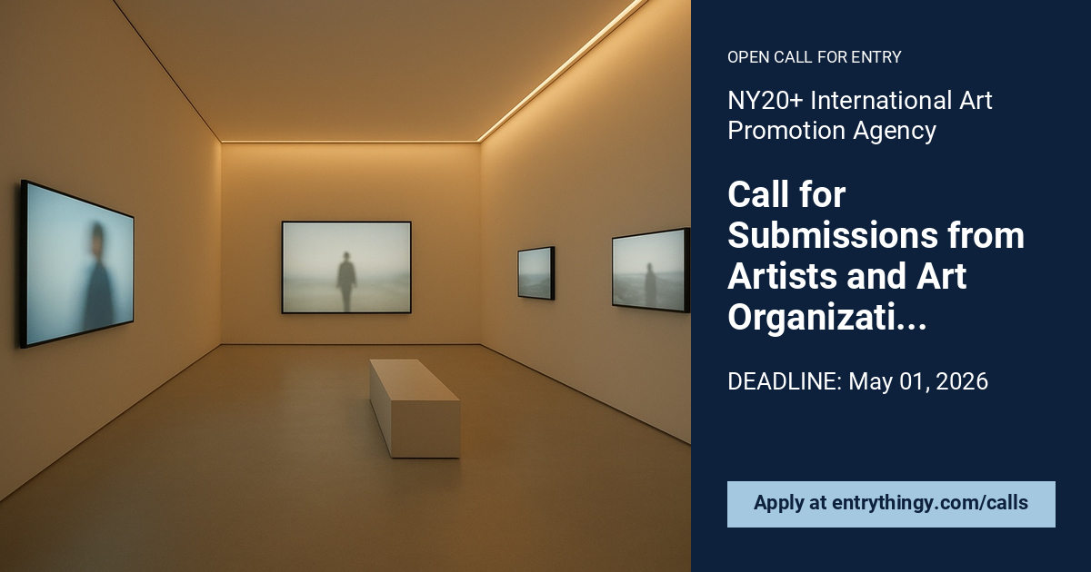 Call for Submissions from Artists and Art Organizations W… [CLOSED]