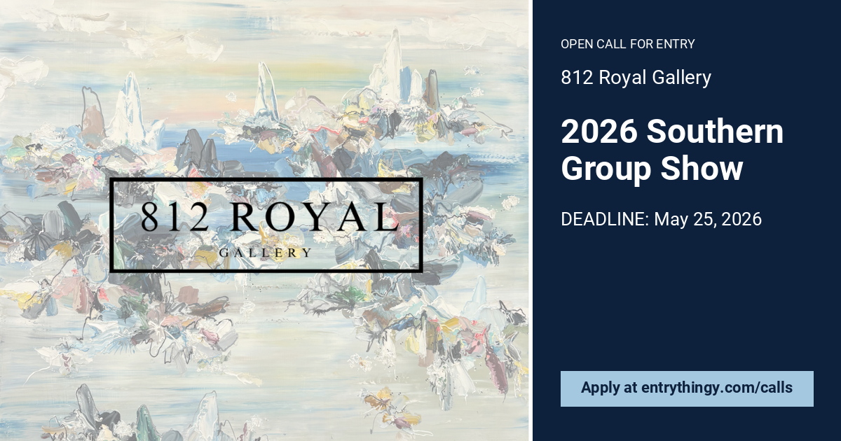 2026 Southern Group Show | 812 Royal Gallery [CLOSED]