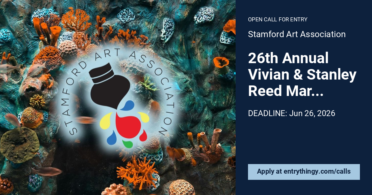 Stanley Van Ree 26th Annual Vivian & Stanley Ree⦠| Stamford Art Association