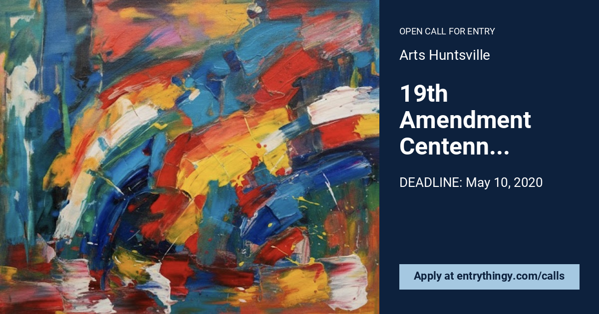 19th Amendment Centennial Mural | Arts Huntsville [CLOSED]