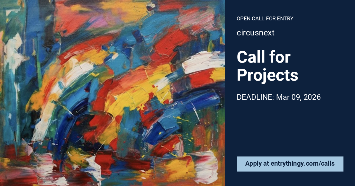 Call for Projects | circusnext [CLOSED]
