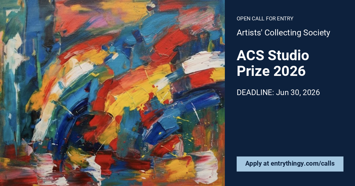 ACS Studio Prize 2026 | Artists' Collecting Society