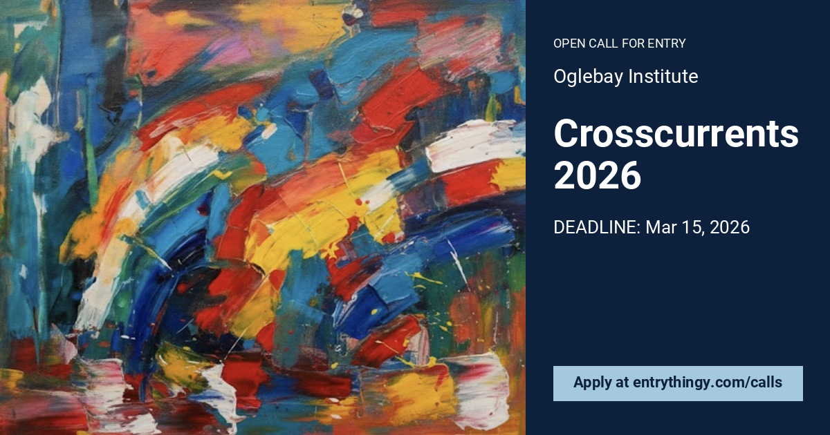 Crosscurrents 2026 | Oglebay Institute [CLOSED]